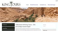 Desktop Screenshot of kingtours.se
