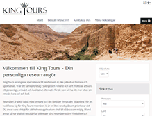 Tablet Screenshot of kingtours.se